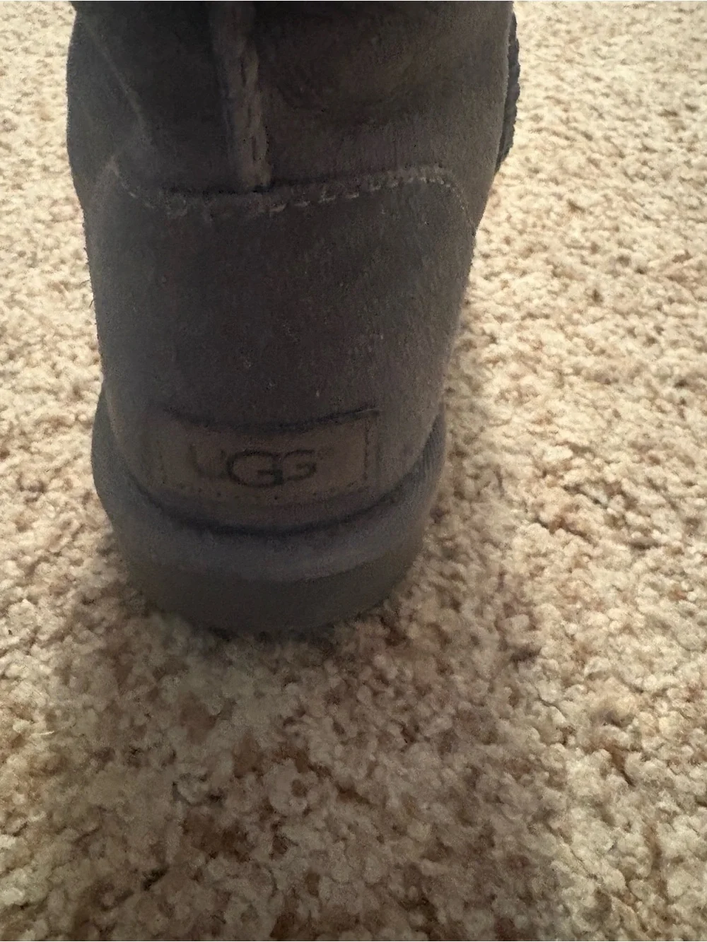 UGG Classic Tall Grey Suede Boots